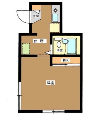 West Field 目黒103の間取り
