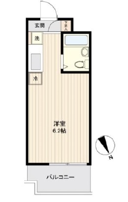 ユーコート上馬904の間取り