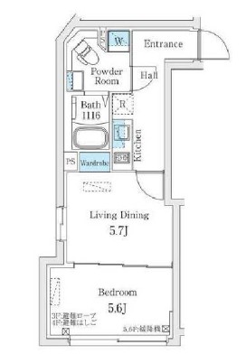 Fika代々木上原505の間取り