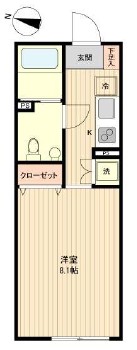 GC用賀203の間取り