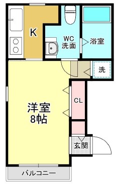 88.AOBADAI401の間取り