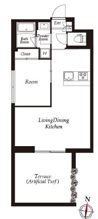 THE CLASS EXCLUSIVE RESIDENCE102の間取り