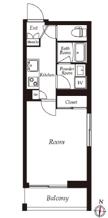 THE CLASS EXCLUSIVE RESIDENCE201の間取り