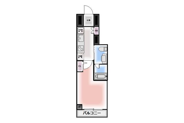 アメニティ三軒茶屋202の間取り