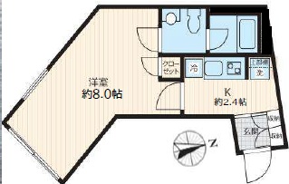 Fullea若林103の間取り