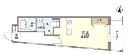 Gran Duo三軒茶屋Ⅳ307の間取り