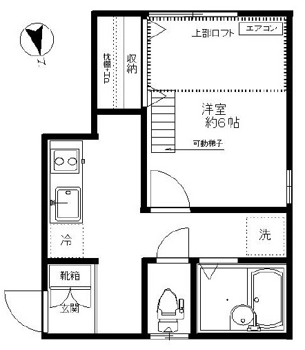 T-ハイム203の間取り