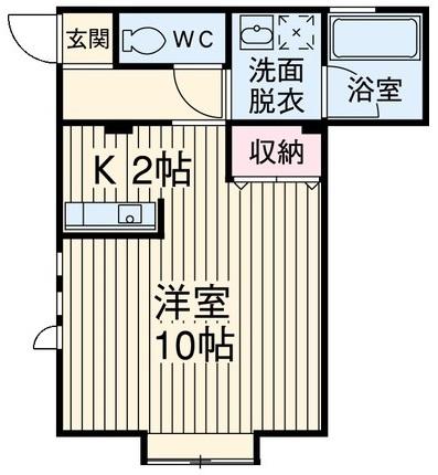 カーターコーポ101の間取り