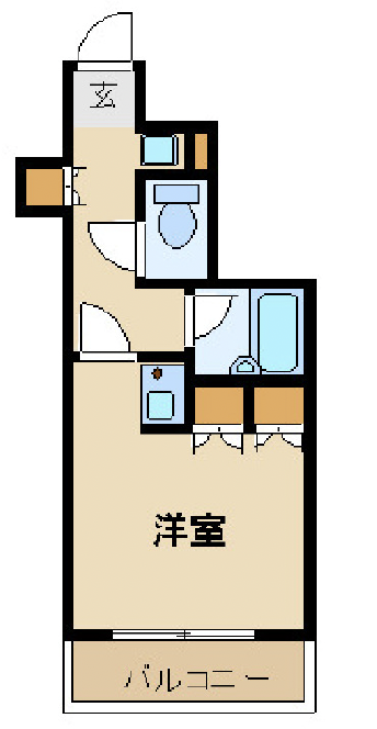 ジェイパーク青葉台弐番館802の間取り