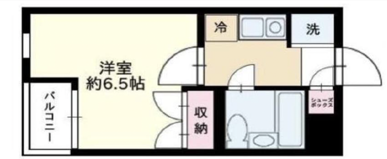 菱和パレス駒場東大前302の間取り
