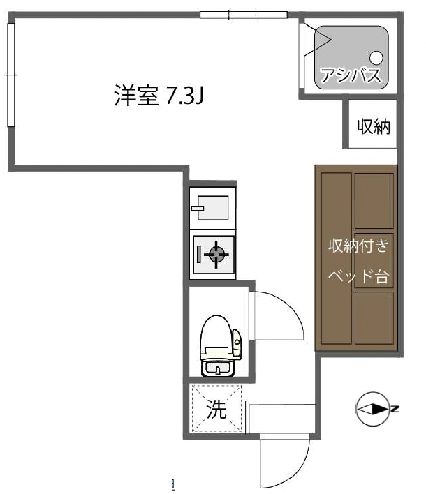 アーバンプレイス目黒105の間取り
