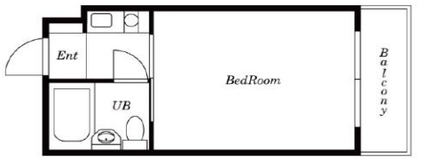 アーバ・ハイツ若林315の間取り