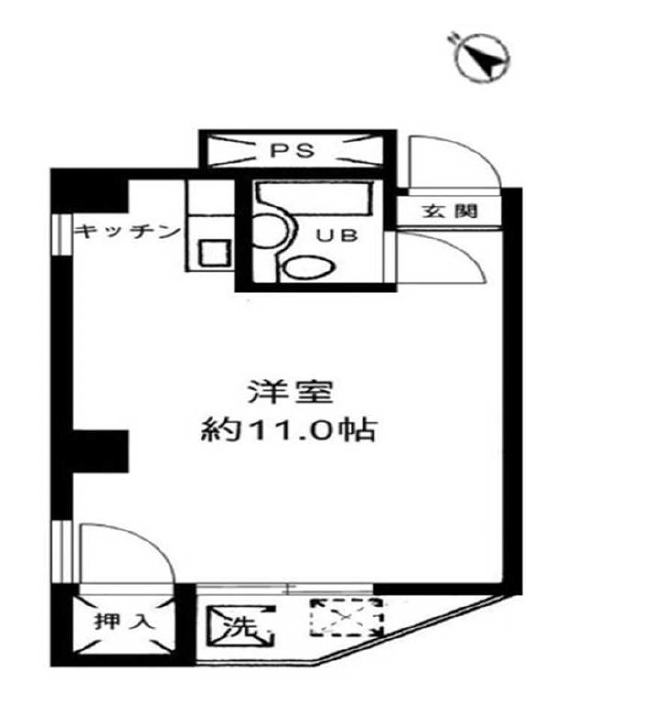 青葉台タワー401の間取り