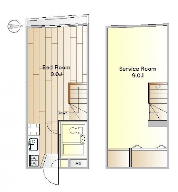 シェーファー祐天寺102の間取り