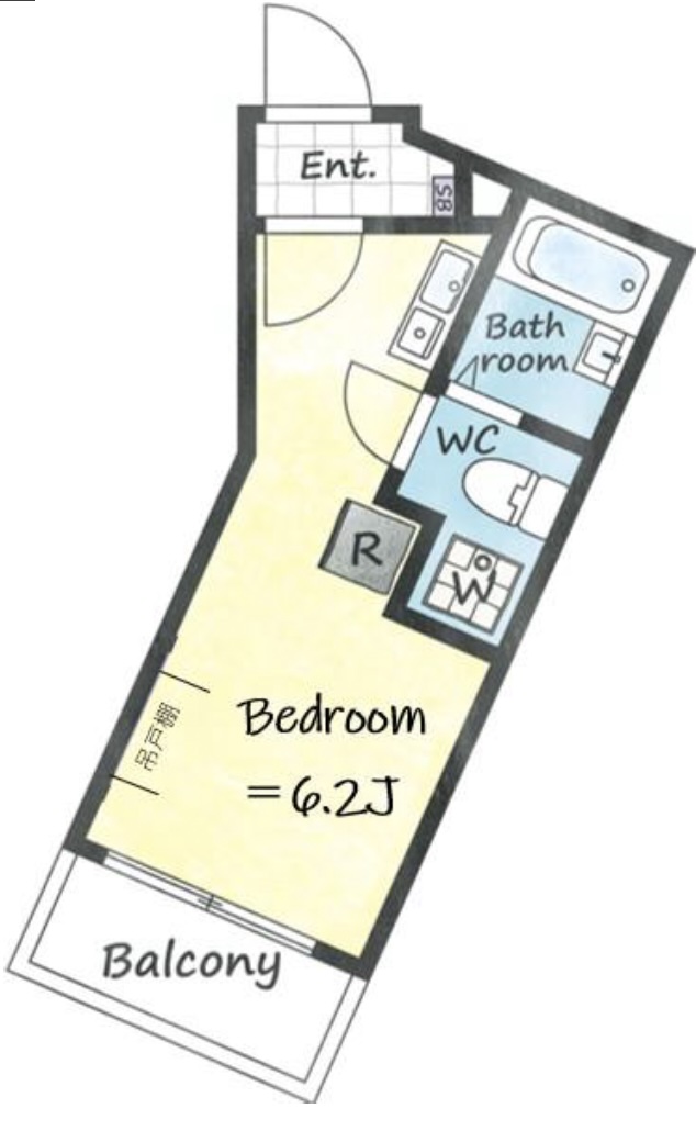 ジェムストーン目黒南205の間取り