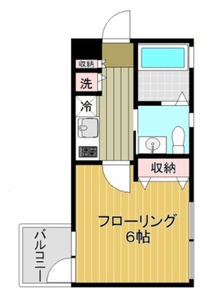 K-SQUARE(ケースクエア)2-Aの間取り