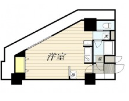 HF駒沢公園レジデンスTOWER1604の間取り