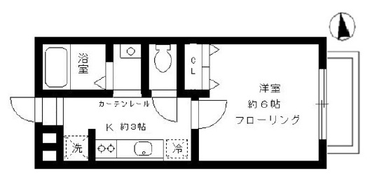 カーサ碑文谷103の間取り