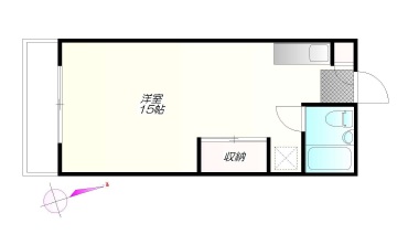 エクセル下馬204の間取り