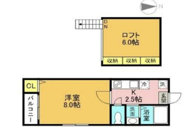 グリーンフォレスト202の間取り