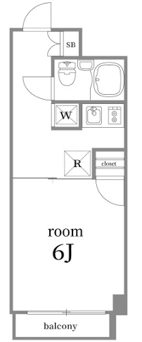 ゾンネンハイム大橋514の間取り