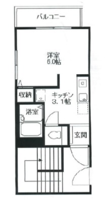 テル代官山201の間取り