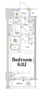 AXAS下目黒502の間取り