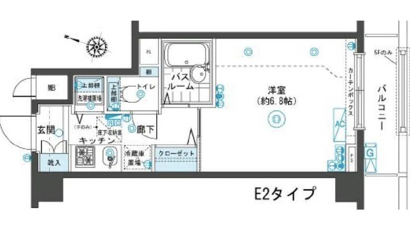 フェニックス目黒弐番館503の間取り