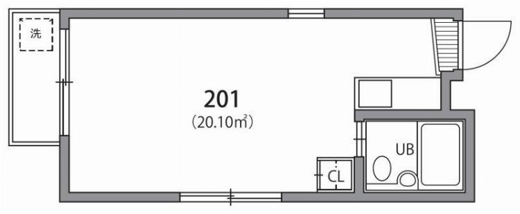 はるCORP201の間取り