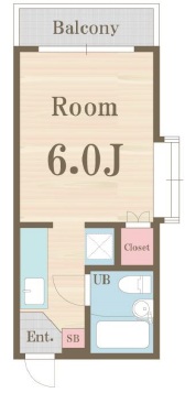 グレイス下北沢204の間取り