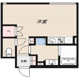 LEGALAND下北沢402の間取り