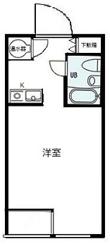 ノア道玄坂2Fの間取り