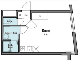 LEGALAND三軒茶屋ANNEX204の間取り