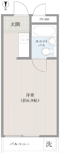 メゾン・ド・サリアン402の間取り