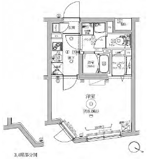 RELUXIA都立大学(リルシア都立大学)103の間取り