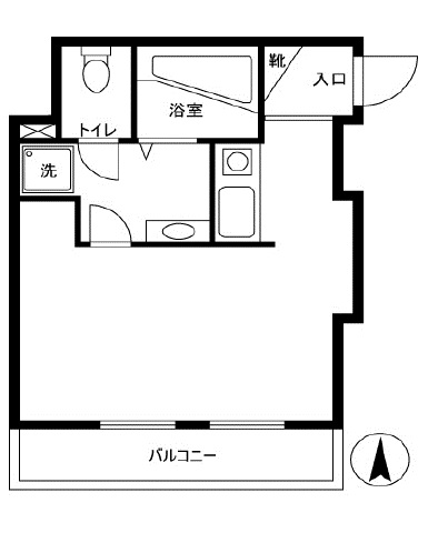 Mancy’s自由が丘(マンシーズ自由が丘)201の間取り