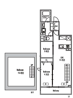 GRAN PASEO三宿101の間取り