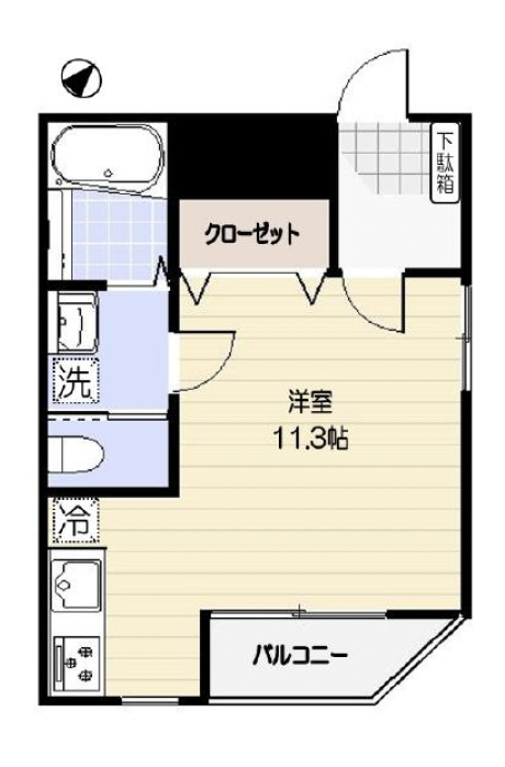 センチュリーコート301の間取り
