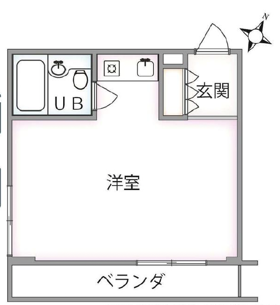 パーク・ノヴァ渋谷303の間取り