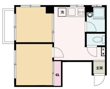 パインクレストコート205の間取り
