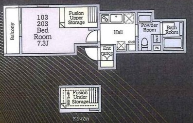 ルピナスガーデン代田103の間取り