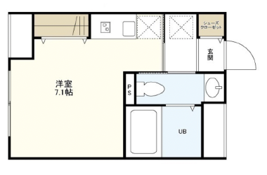 グリーンロード中目黒102の間取り