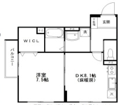 ヒルズ代沢４丁目302の間取り