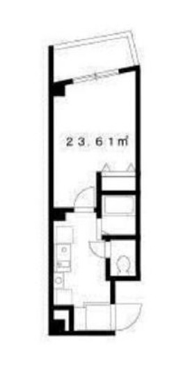 エスポワール駒沢801の間取り
