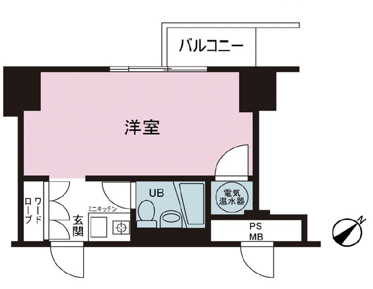 ライオンズプラザ恵比寿401の間取り
