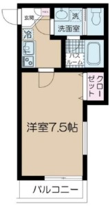 フェリーチェ神泉103の間取り