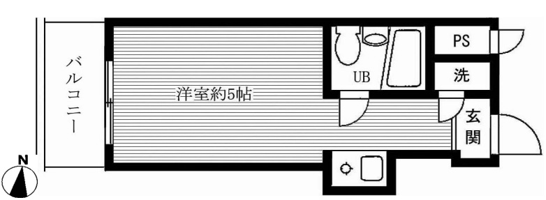 トップ広尾408の間取り