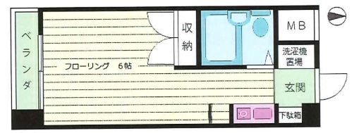 グランドメイゾン203の間取り