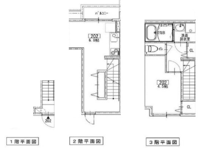 ソルナクレイシア下北沢202の間取り