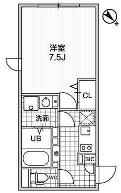MDM駒沢大学305の間取り